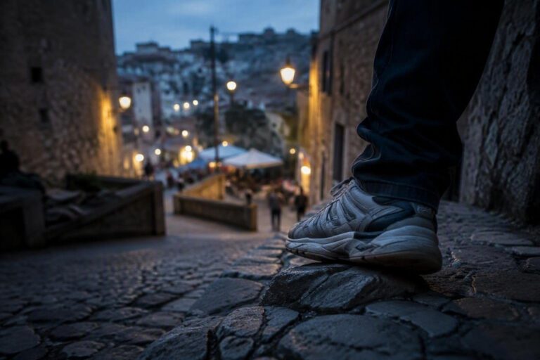 Camminare a Potenza: sneakers adatte a salite e discese