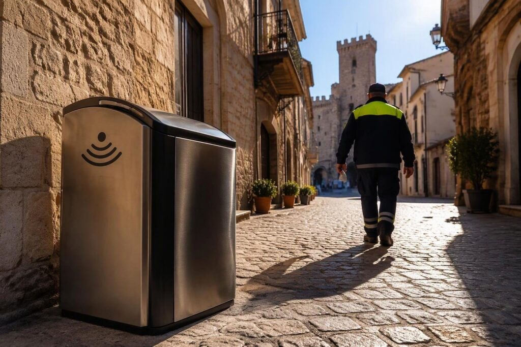 Melfi adotta cassonetti RFID e app Junker per la differenziata
