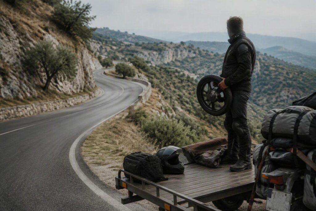 Motociclisti in Basilicata: guida difensiva, controlli e strade da vivere