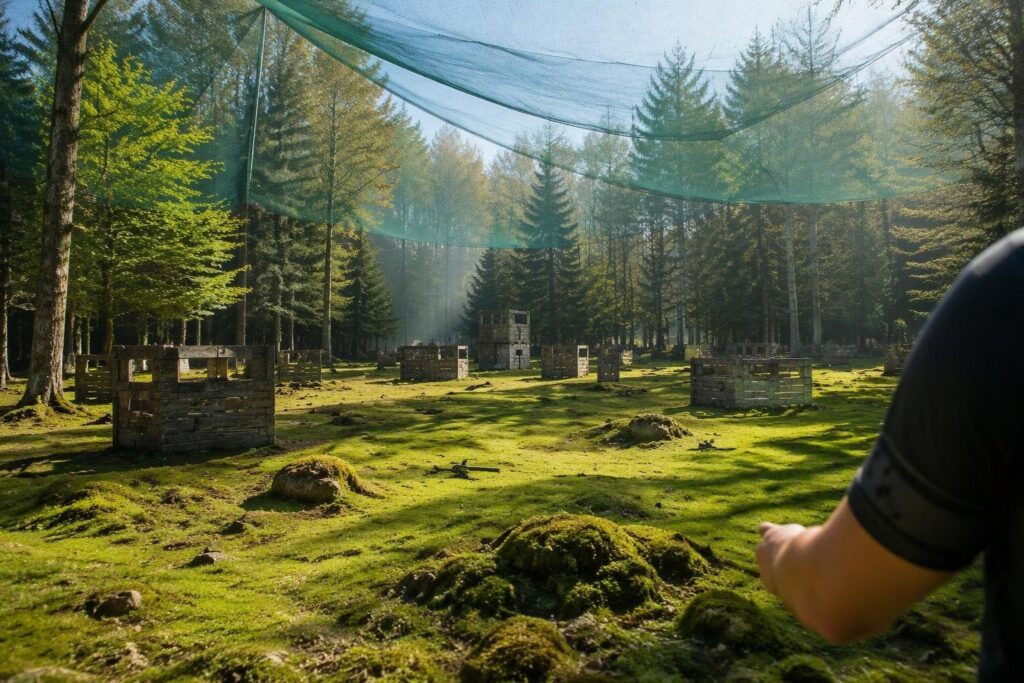 Nuovo progetto sportivo: paintball tra i boschi di Viggiano