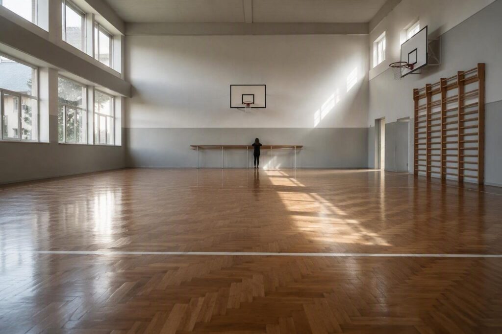 Palestra moderna per la scuola primaria di Grumento Nova pronta all’uso