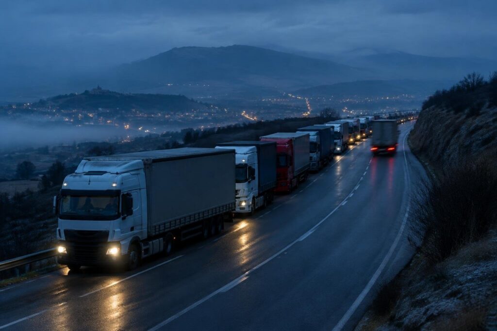 Blocco della Strada Statale 655: agricoltori e autotrasportatori chiedono soluzioni nazionali