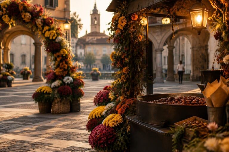 Fiori, sapori e castagnata: ritorno della festa di San Tito a Casorate