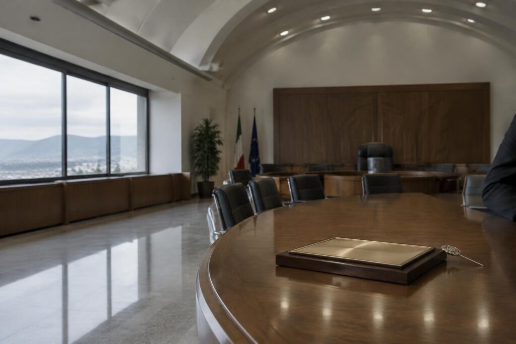 Sala del Consiglio di Presidenza intitolata a Margherita Perretti