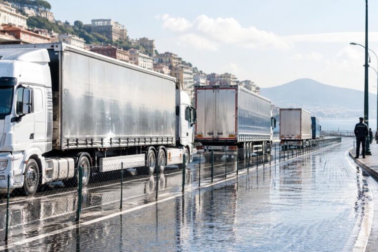 Sicurezza a rischio: la polizia esige fine ai blocchi dei camion