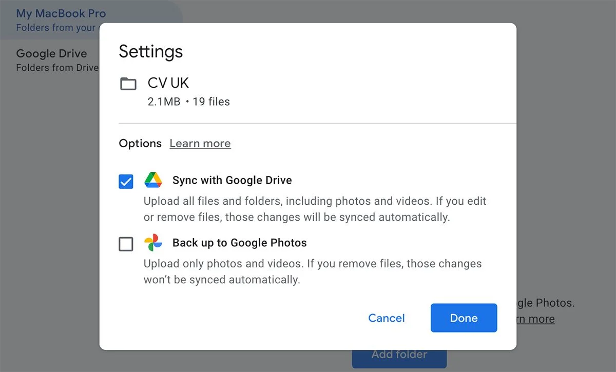 Come utilizzare Google Drive per desktop sul tuo Mac