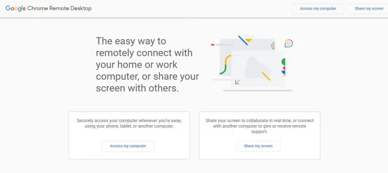 Chrome Remote Viewer Screenshot