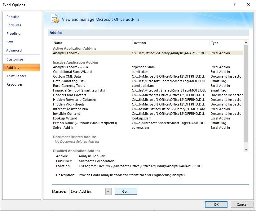 Come utilizzare le statistiche descrittive di Excel per l’analisi dei dati