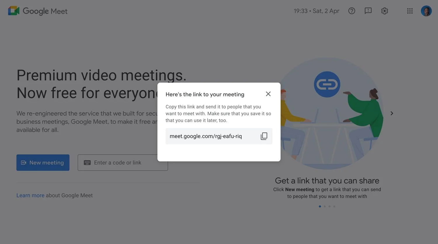 Come creare un Google Meet