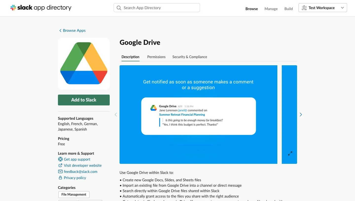 6 cose che puoi fare integrando Google Drive con Slack