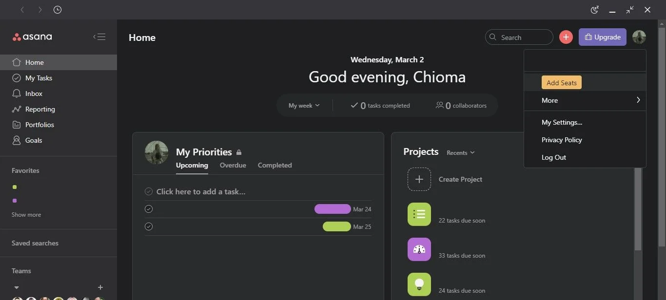Come eliminare il tuo account Asana