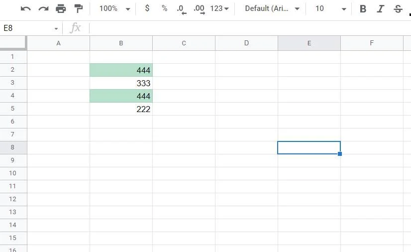 Come evidenziare i duplicati in Fogli Google