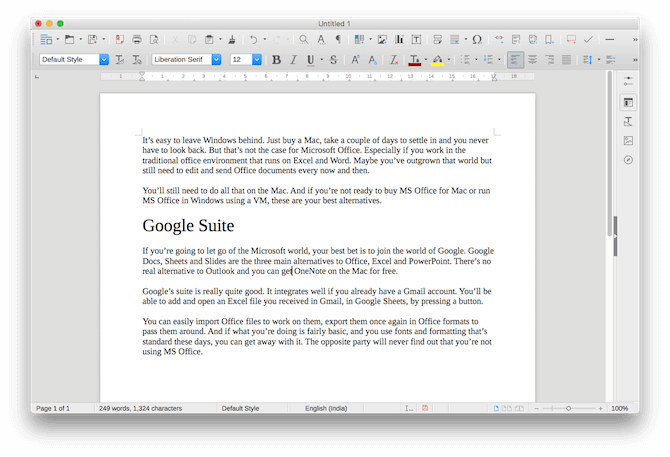 Le 7 migliori alternative gratuite a Microsoft Office per Mac
