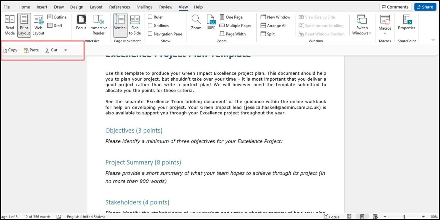 Come spostare, riordinare e riorganizzare le pagine in Microsoft Word