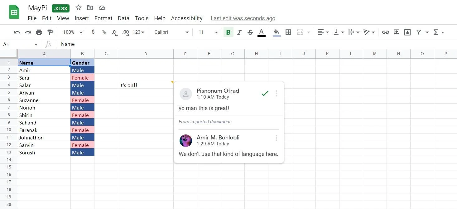 Come importare fogli di lavoro Excel in Fogli Google