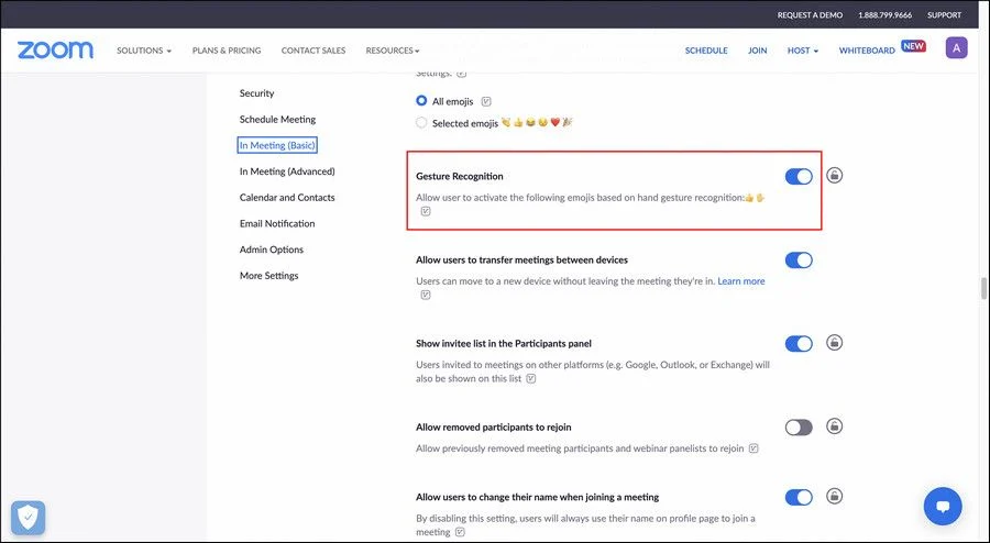 Come iniziare a utilizzare il riconoscimento dei gesti in Zoom