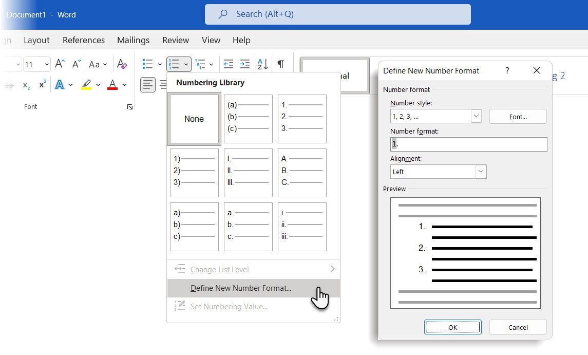 Come formattare e gestire elenchi in Microsoft Word