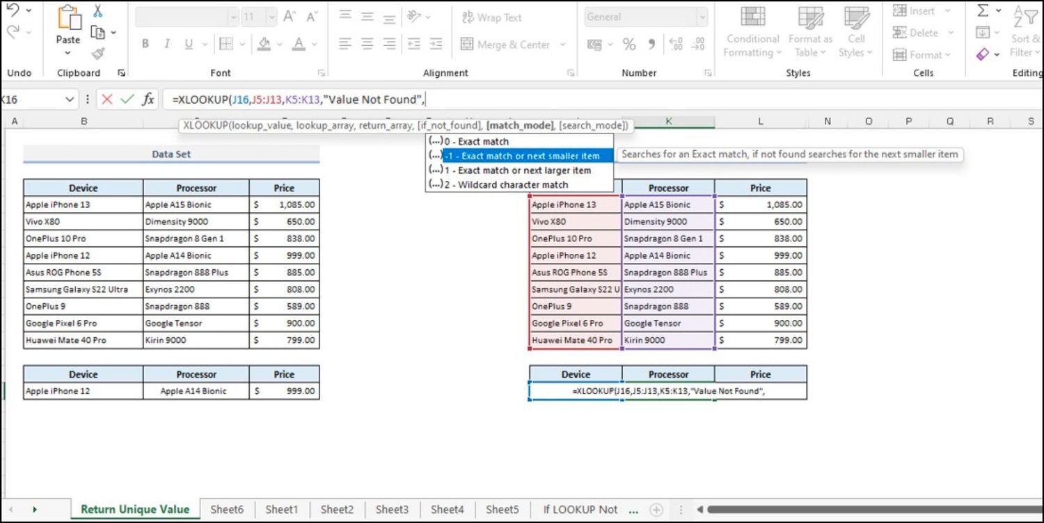 XLOOKUP vs VLOOKUP: quale funzione di Excel è migliore?