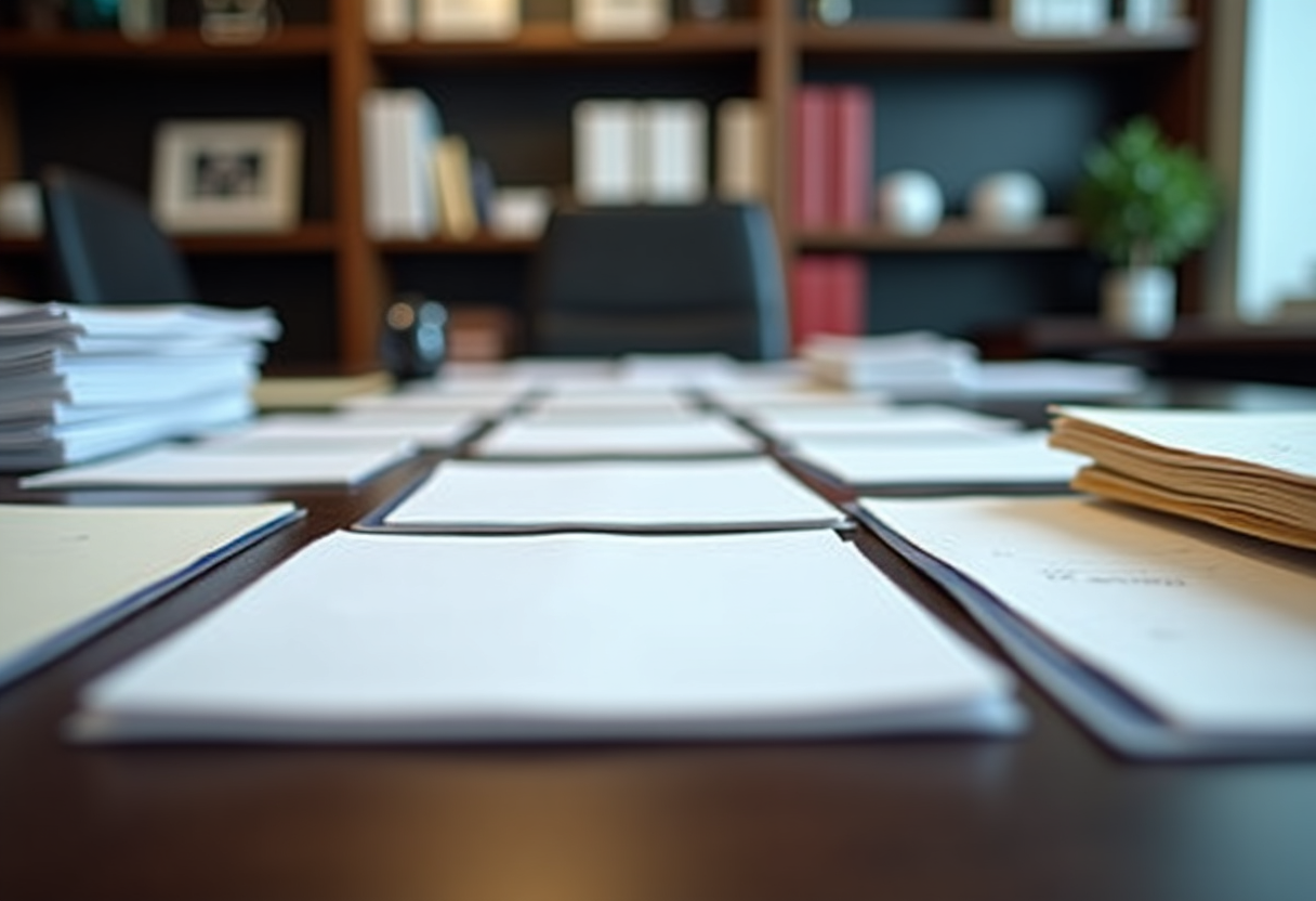 Immagine che illustra l'organizzazione di un archivio aziendale