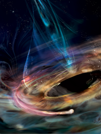 un buco nero con la corona oscillante xmm newton dellesa scopre strane emissioni di raggi x 2