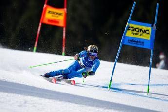 mondiali sci brignone super in gigante lazzurra domina la prima manche 2