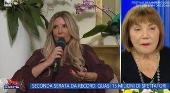 sanremo 2025 selvaggia lucarelli e il fuorionda in tv oggi sento tutto 2