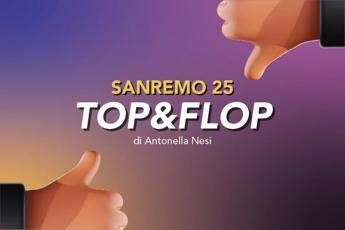 sanremo 2025 top flop della serata cover 2