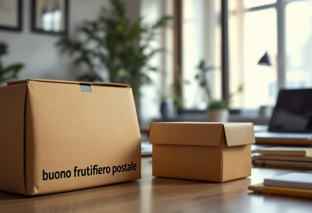 Grafico sui buoni fruttiferi postali in Italia