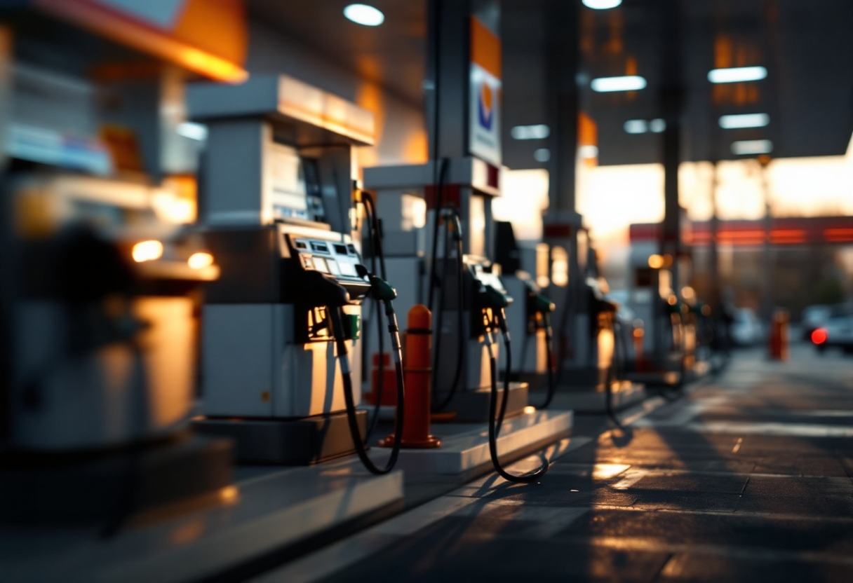 Immagine che illustra come difendersi dalle truffe nei distributori di carburante