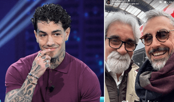 tony effe il selfie di brunori sas e beppe vessicchio lincredibile somiglianza 2