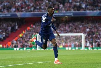 Champions, Arsenal-Psg 0-1: Dembelé e Donnarumma decidono la semifinale d’andata