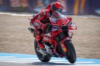 Gp Jerez, Marquez totale nella sprint race: Ducati ok, Bagnaia terzo