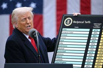 Trump annuncia dazi Usa, tariffe del 20% per Ue