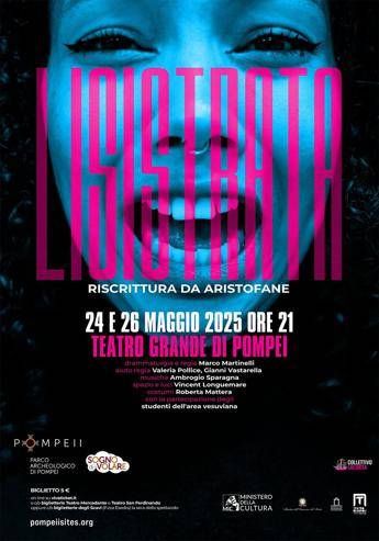 A Pompei la popstar Madonna finanzia ‘Lisistrata’ dei ragazzi