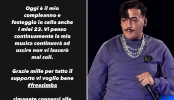 Simba La Rue compie 23 anni, il messaggio dal carcere: “Festeggio in cella”