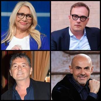 Cerno, Mammucari e Miccio con ‘zia’ Mara a Domenica In