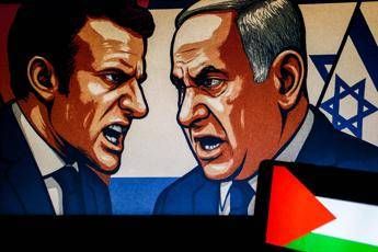 Netanyahu attacca Macron: “Riconoscimento Palestina alimenta fuoco antisemita”