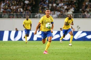 Ronaldo, delusione in Arabia: perde la Supercoppa e ‘sfiora’ le lacrime