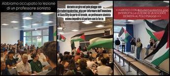 Blitz proPal all’Università di Pisa, docente finisce al pronto soccorso
