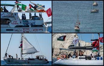 Flotilla verso Gaza, Crosetto: “Se forzate un blocco navale pericoli non gestibili”. La replica: “Andiamo avanti”