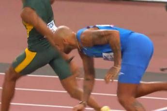 Jacobs urtato durante la 4×100, ora il ricorso? Cos’è successo ai Mondiali di atletica