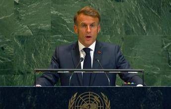 Onu, Macron: “La Francia riconosce la Palestina”. Tajani: “Nessun futuro per Hamas a Gaza”