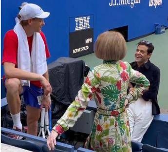 Sinner, la chiacchierata con Anna Wintour e Rami Malek