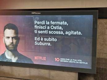 “Finisci a Ostia ed è subito Suburra”: la pubblicità Netflix scatena le polemiche