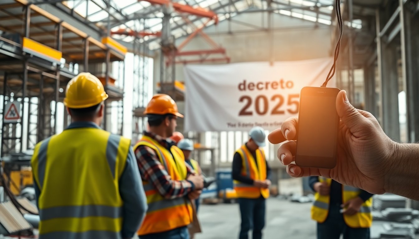 Sicurezza nei Cantieri: Scopri le Novità del Decreto 2025 per un Ambiente di Lavoro Sicuro