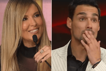 lucarelli scambia magnini con fognini fabio la chiama amore mio lapsus incrociati a ballando 2