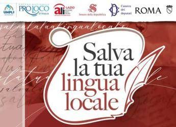 salva la tua lingua locale domani in campidoglio la premiazione 2
