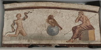 torna a pompei laffresco di ercole bambino 2