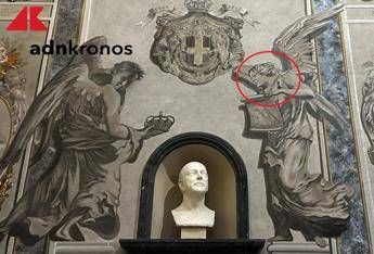 angelo con volto di meloni per me non e problema parla il responsabile della basilica 2