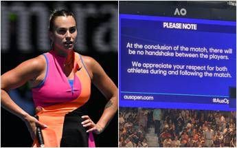 australian open sabalenka svitolina finisce senza stretta di mano cose successo 2